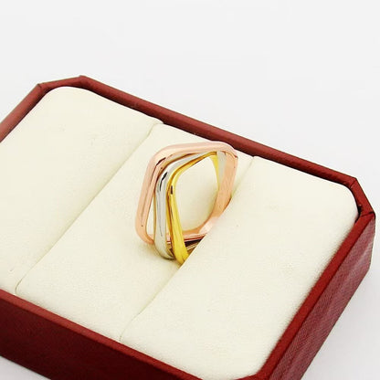 [AuraEcho]TRINITY 3.5MM CUSHION RING COLLECTION