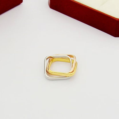 [AuraEcho]TRINITY 3.5MM CUSHION RING COLLECTION