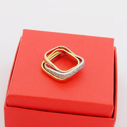 [AuraEcho]TRINITY 3.5MM CUSHION RING COLLECTION