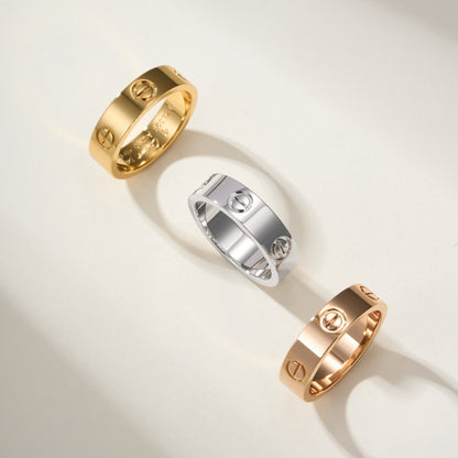 [AuraEcho]LOVE RING 5.5MM NO DIAMOND