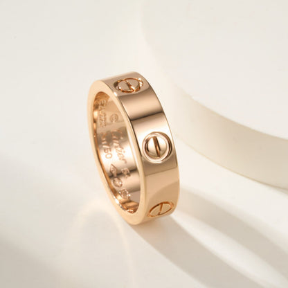 [AuraEcho]LOVE RING 5.5MM NO DIAMOND