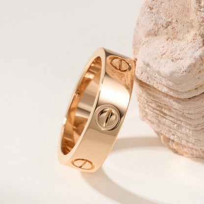 [AuraEcho]LOVE RING 5.5MM NO DIAMOND