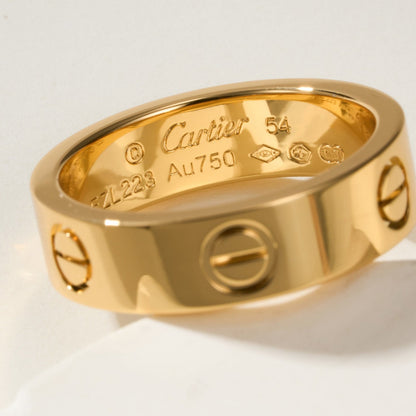 [AuraEcho]LOVE RING 5.5MM NO DIAMOND