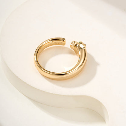 [AuraEcho]PANTHERE NO DIAMOND SMALL RING