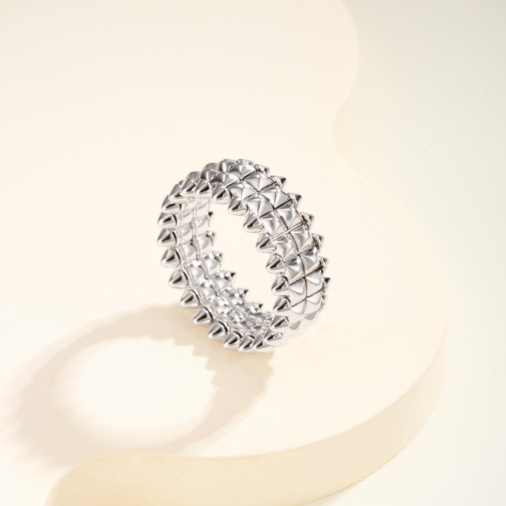 [AuraEcho]CLASH 9.2MM DOUBLE ROW RING