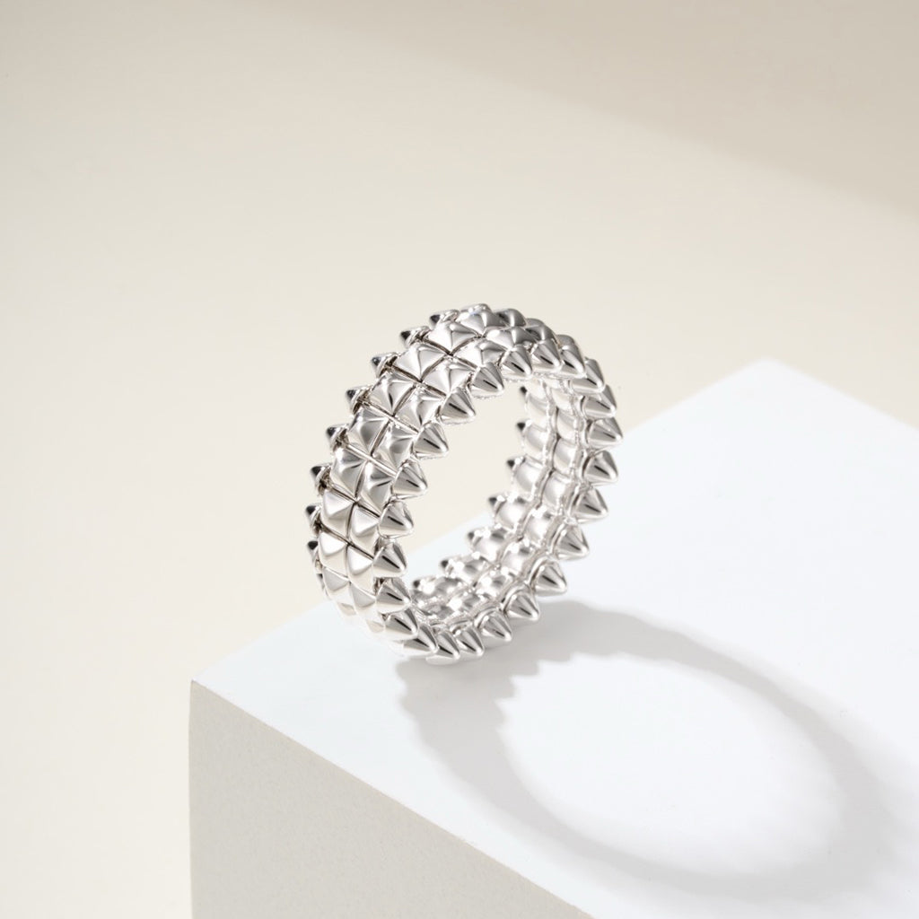 [AuraEcho]CLASH 9.2MM DOUBLE ROW RING
