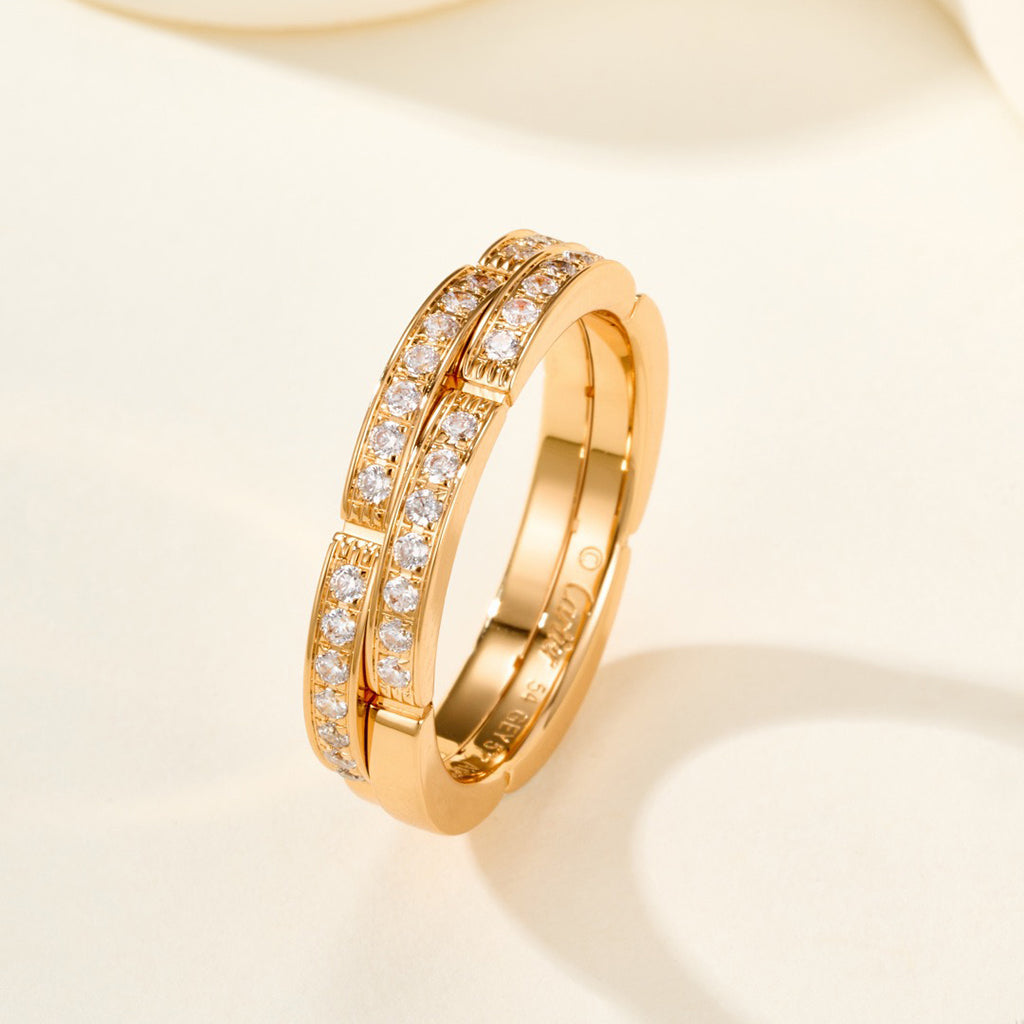 [AuraEcho]MAILLON PANTHERE DIAMOND RING