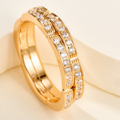 [AuraEcho]MAILLON PANTHERE DIAMOND RING