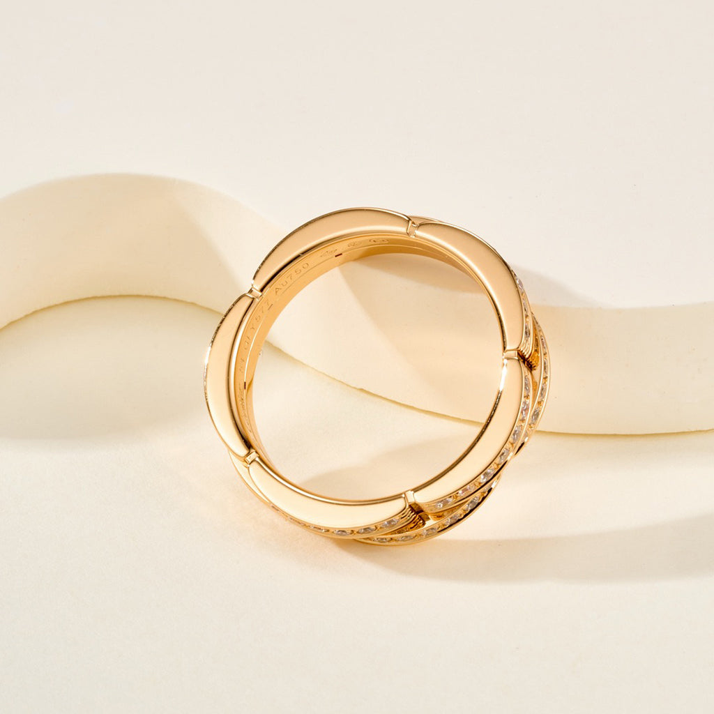 [AuraEcho]MAILLON PANTHERE DIAMOND RING