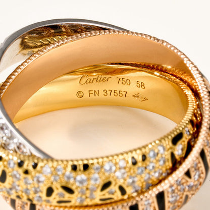 [AuraEcho]TRINITY  RING LEOPARD PRINT