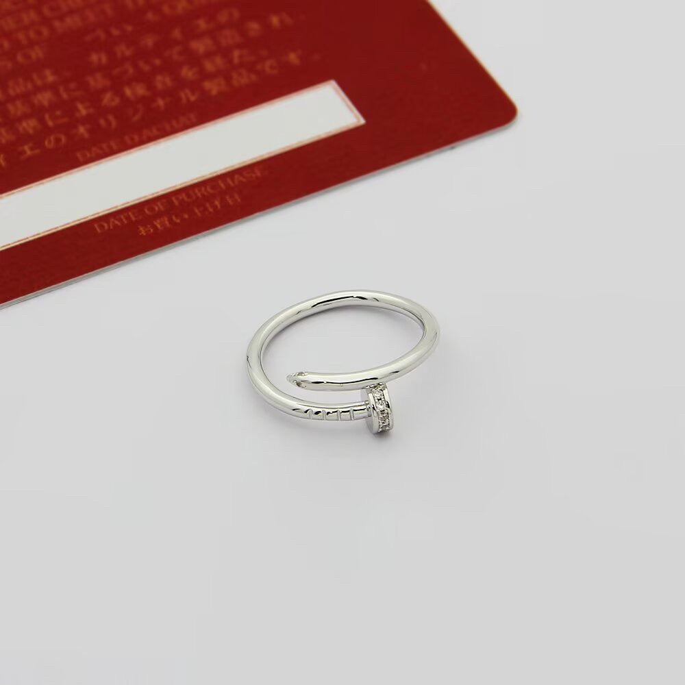 [AuraEcho]JUSTE 1.8MM HALF DIAMOND RING
