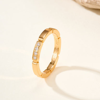 [AuraEcho]MAILLON PANTHERE 4 DIAMOND RING