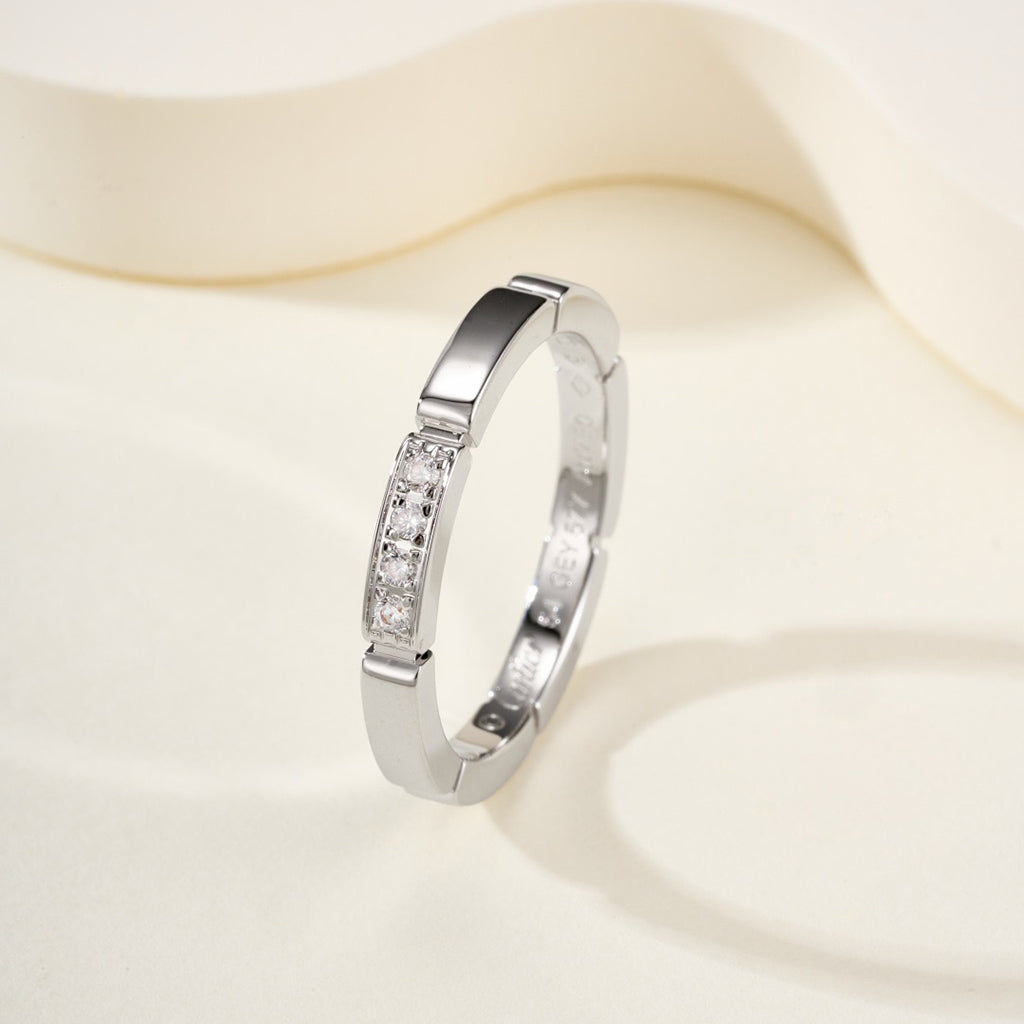 [AuraEcho]MAILLON PANTHERE 4 DIAMOND RING