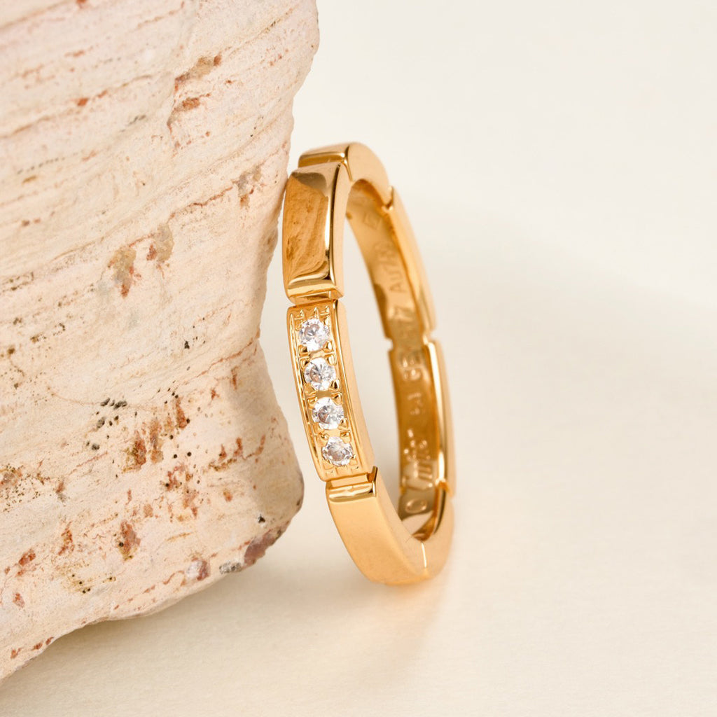 [AuraEcho]MAILLON PANTHERE 4 DIAMOND RING
