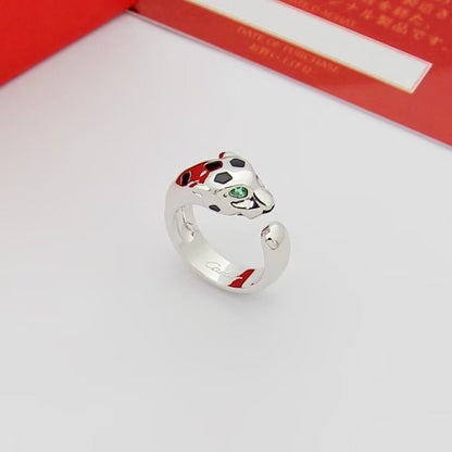 [AuraEcho]PANTHERE SPOTTED MEDIUM RING