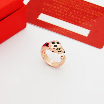 [AuraEcho]PANTHERE SPOTTED MEDIUM RING