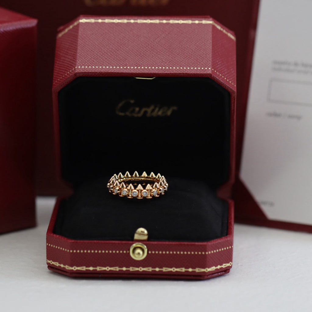 [AuraEcho]CLASH 6.8MM DIAMOND MEDIUM RING
