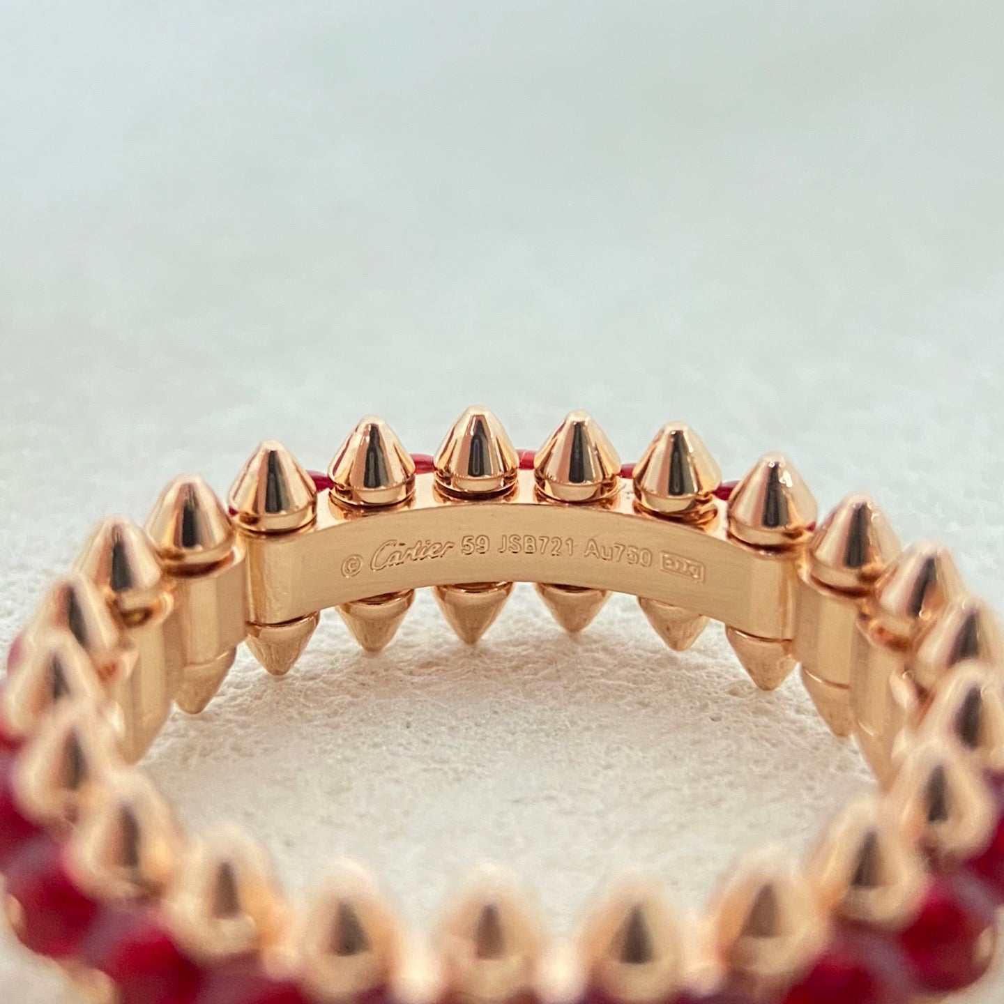 [AuraEcho]CLASH 7.9MM AGATE CHALCEDONY RING