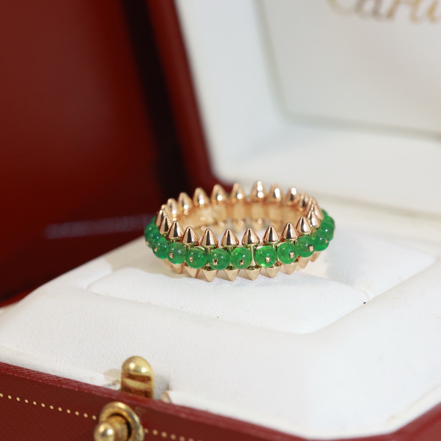 [AuraEcho]CLASH 7.9MM AGATE CHALCEDONY RING