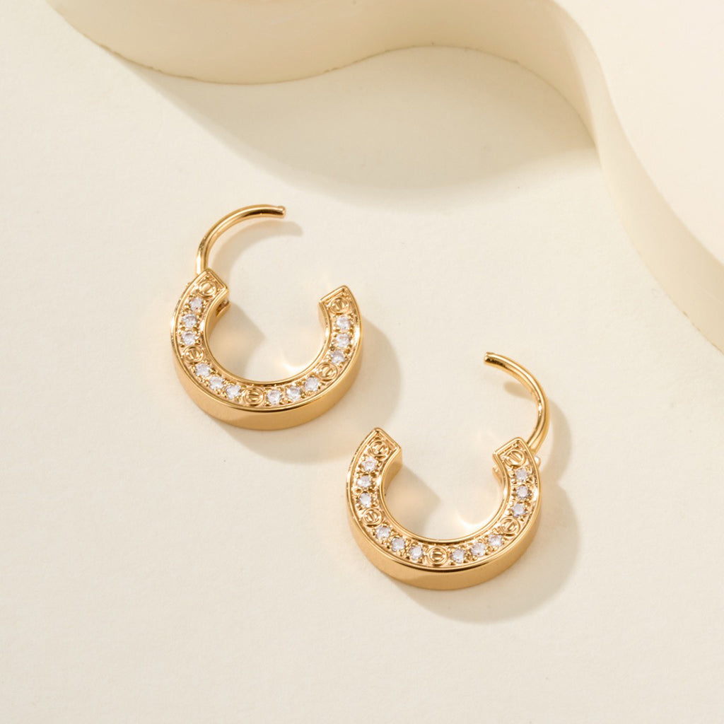 [AuraEcho]LOVE DIAMOND EARRINGS