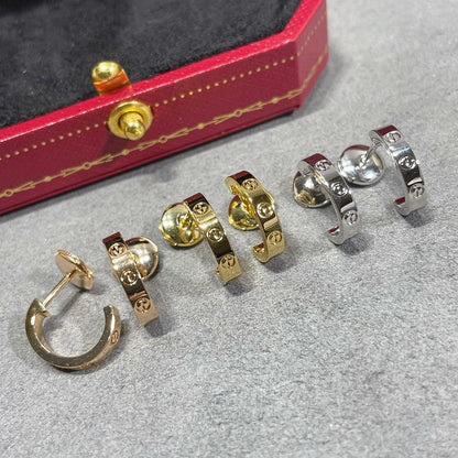 [AuraEcho]LOVE EARRINGS 2.65 MM NO DIAMOND SMALL