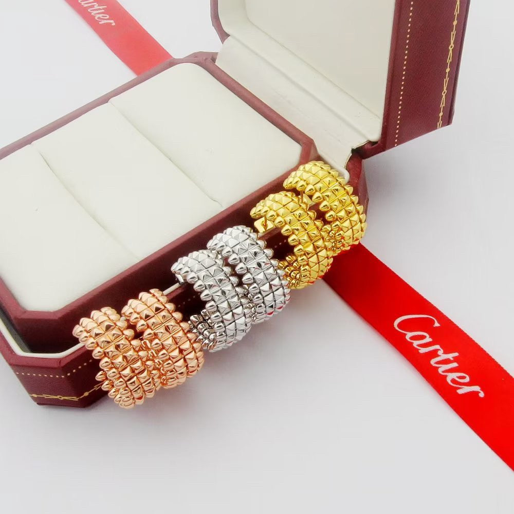 [AuraEcho]CLASH 9.2MM DOUBLE ROW EARRINGS