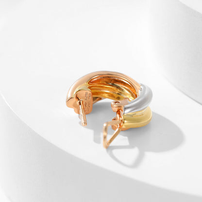 [AuraEcho]TRINITY ON DIAMOND CLASSIC EARRINGS