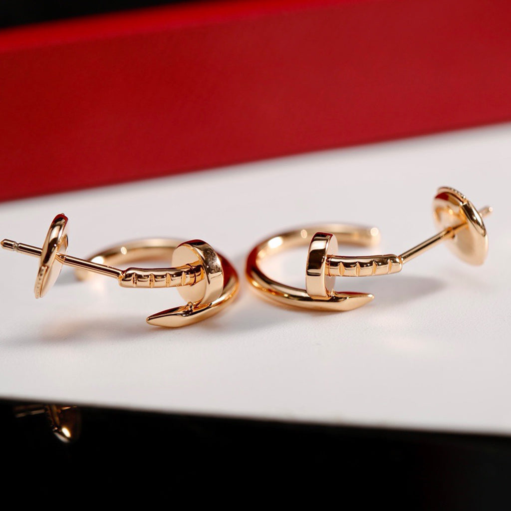 [AuraEcho]JUSTE NO DIAMOND SMALL EARRINGS