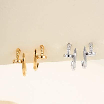 [AuraEcho]JUSTE NO DIAMOND MINI EARRINGS