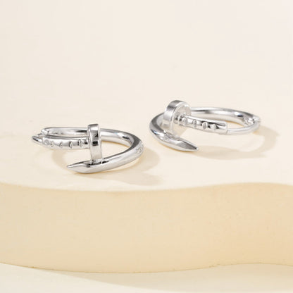[AuraEcho]JUSTE NO DIAMOND MINI EARRINGS