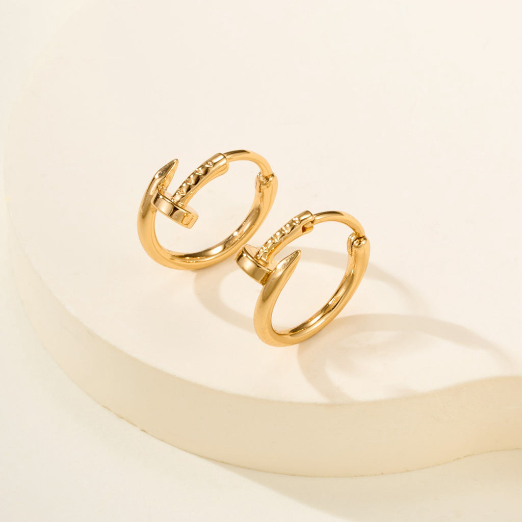 [AuraEcho]JUSTE NO DIAMOND MINI EARRINGS
