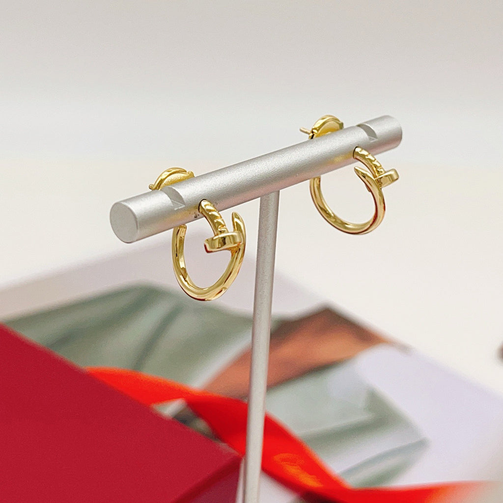 [AuraEcho]JUSTE NO DIAMOND MINI EARRINGS