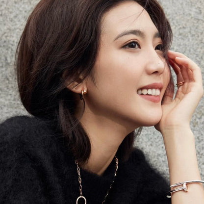 [AuraEcho]JUSTE NO DIAMOND MINI EARRINGS