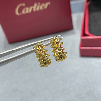 [AuraEcho]CLASH MINI HOOP EARRINGS