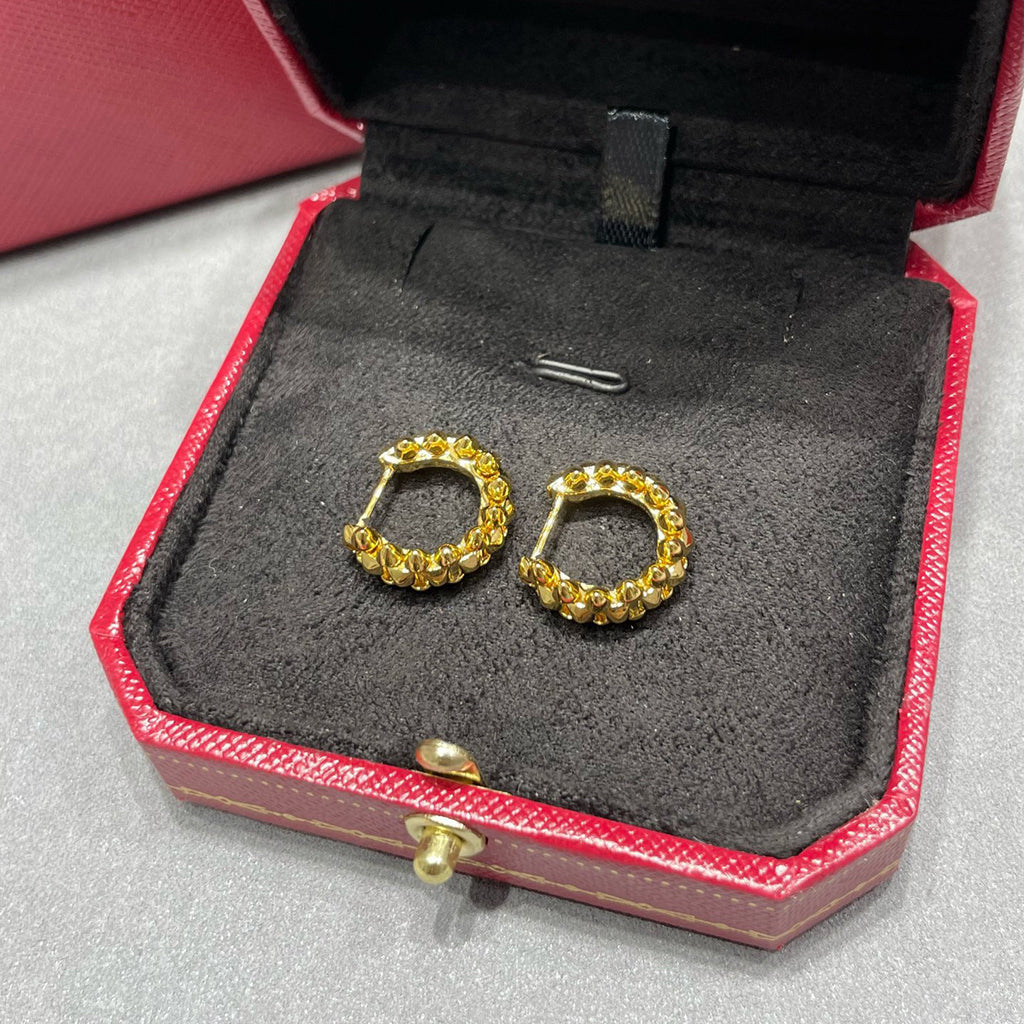 [AuraEcho]CLASH MINI HOOP EARRINGS