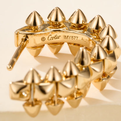 [AuraEcho]CLASH MINI HOOP EARRINGS