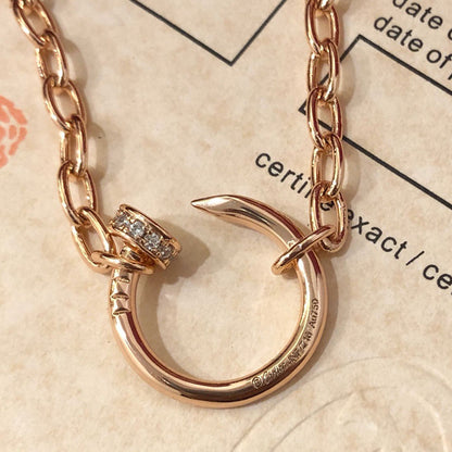 [AuraEcho]JUSTE NECKLACE FULL DIAMONDS