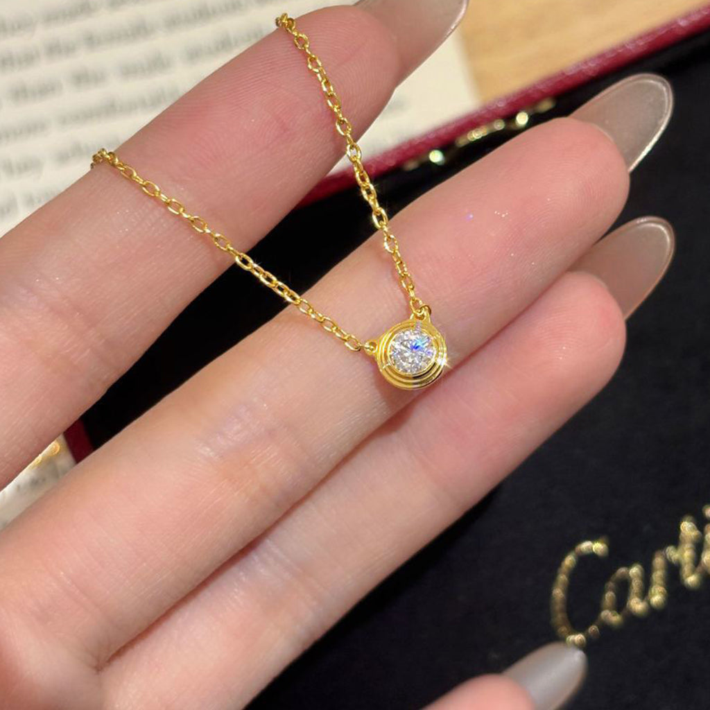 [AuraEcho]DAMOUR DIAMOND NECKLACE