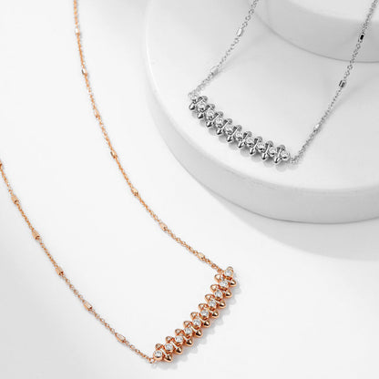 [AuraEcho]CLASH  MEDIUM DIAMOND NECKLACE