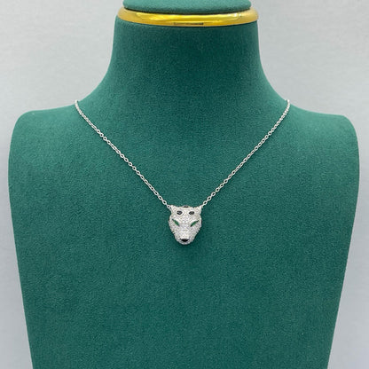 [AuraEcho]PANTHERE FULL DIAMOND NECKLACE
