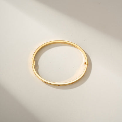 [AuraEcho]LOVE BRACELET 3.65MM 10 DIAMONDS