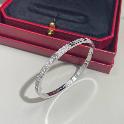 [AuraEcho]LOVE BRACELET 3.65MM DIAMOND-PAVED