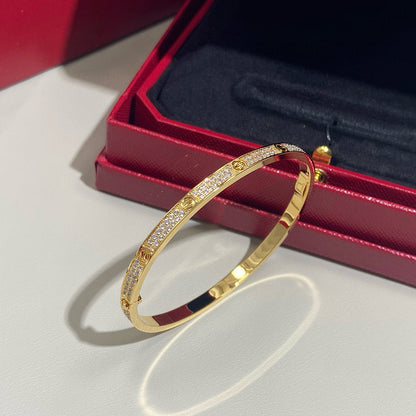 [AuraEcho]LOVE BRACELET 3.65MM DIAMOND-PAVED
