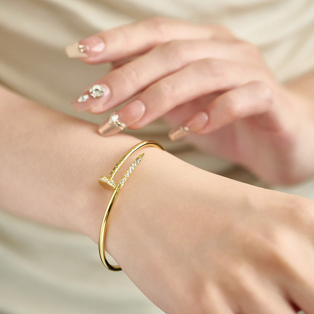 [AuraEcho]JUSTE BRACELET 2.5MM DIAMONDS