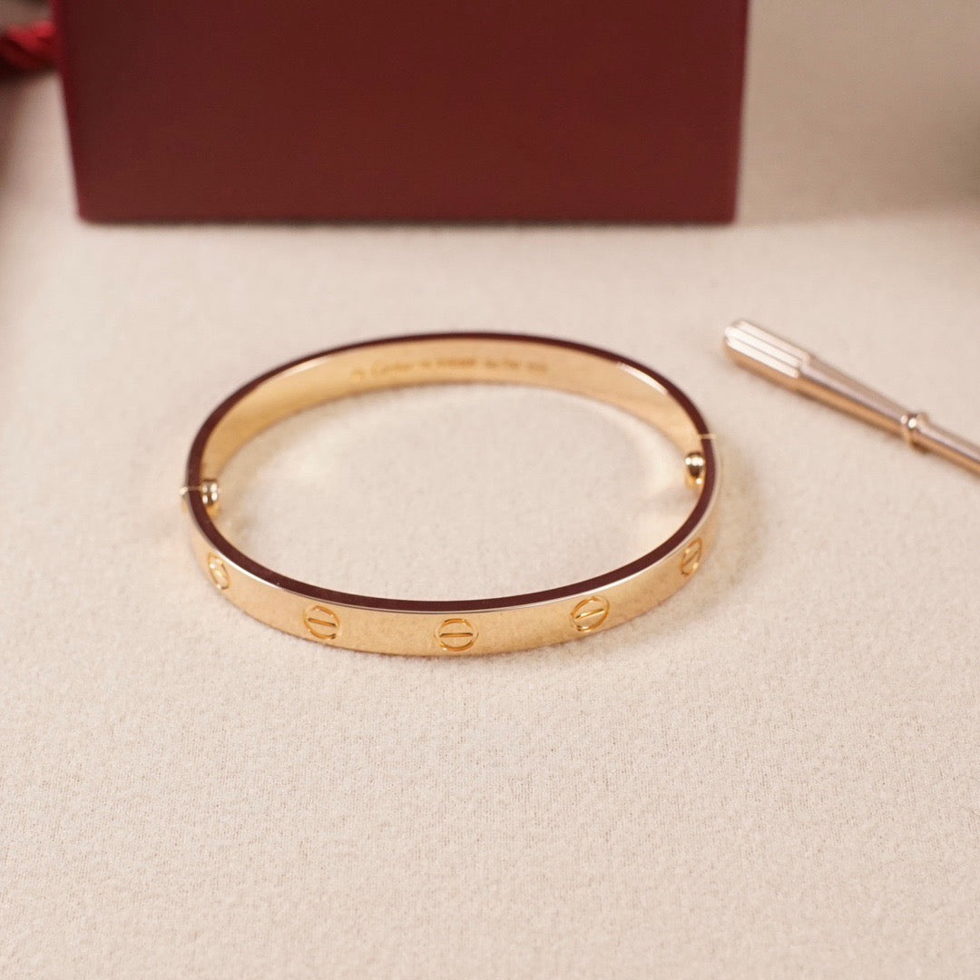 [AuraEcho]LOVE BRACELET 6.1MM NO DIAMONDS