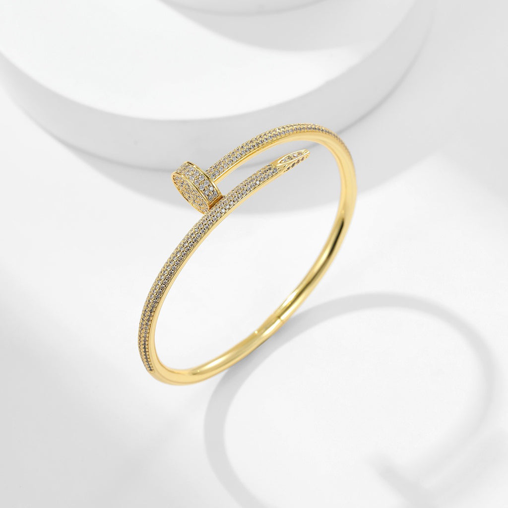 [AuraEcho]JUSTE BRACELET 3.5MM ALL DIAMONDS