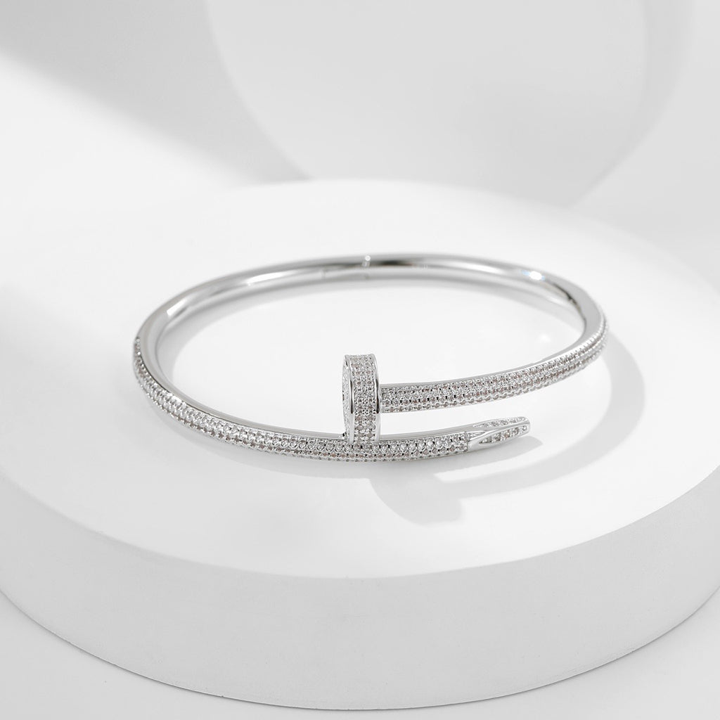 [AuraEcho]JUSTE BRACELET 3.5MM ALL DIAMONDS