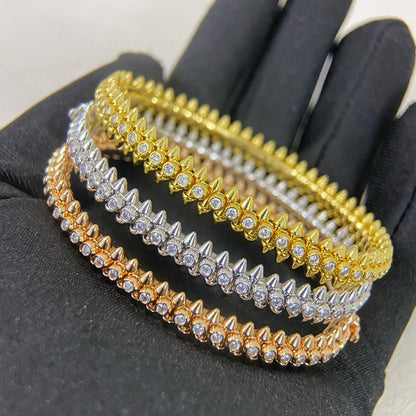[AuraEcho]CLASH  BRACELET 8MM DIAMONDS