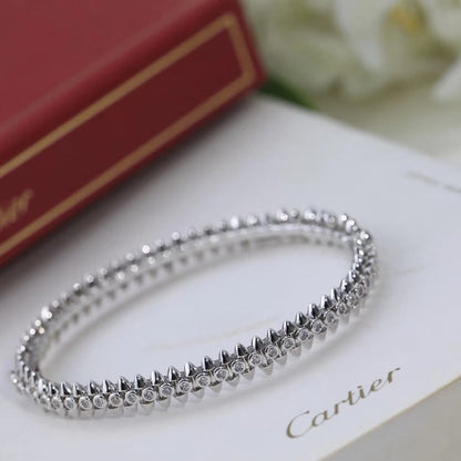 [AuraEcho]CLASH  BRACELET 8MM DIAMONDS