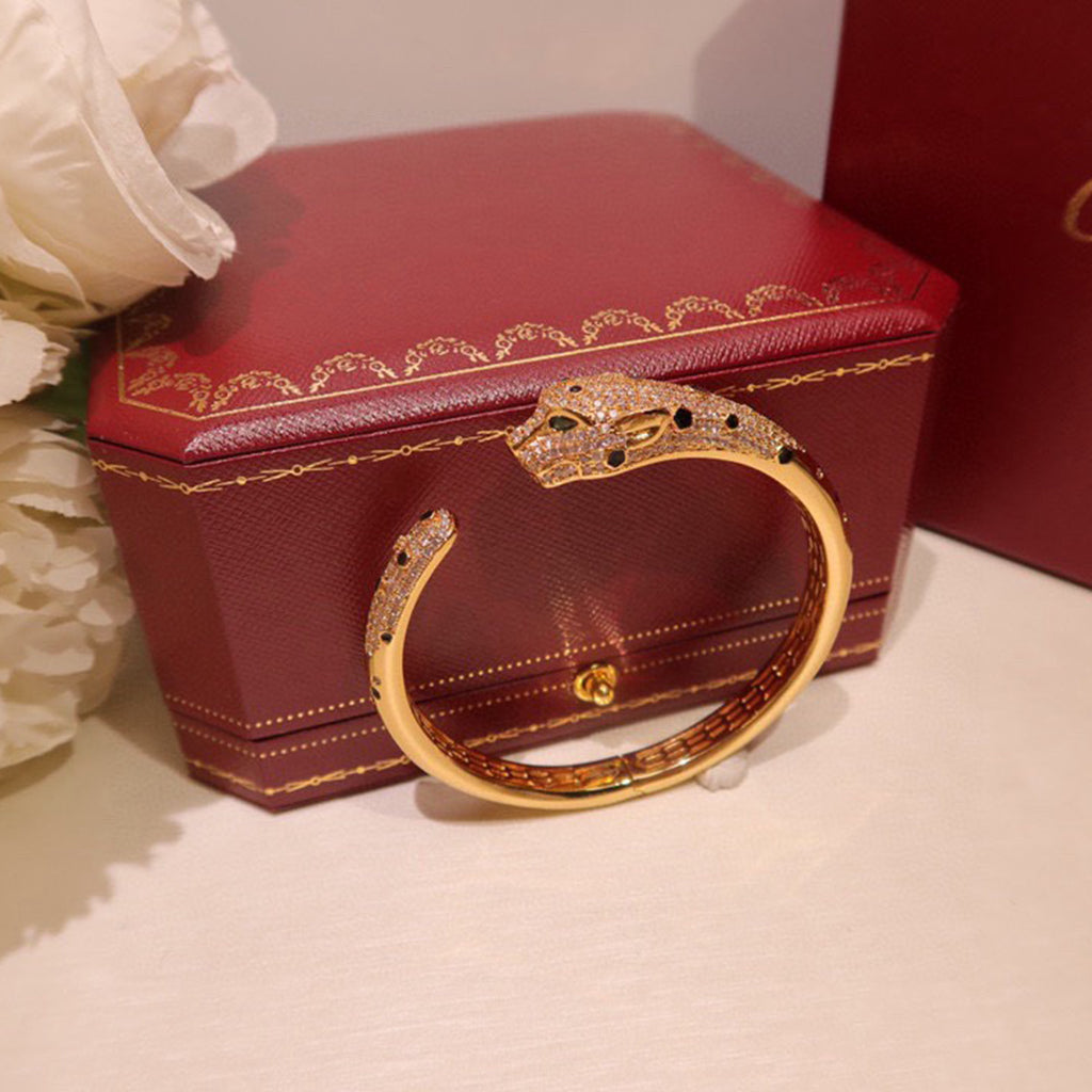 [AuraEcho]PANTHERE BIG BRACELET DIAMONDS